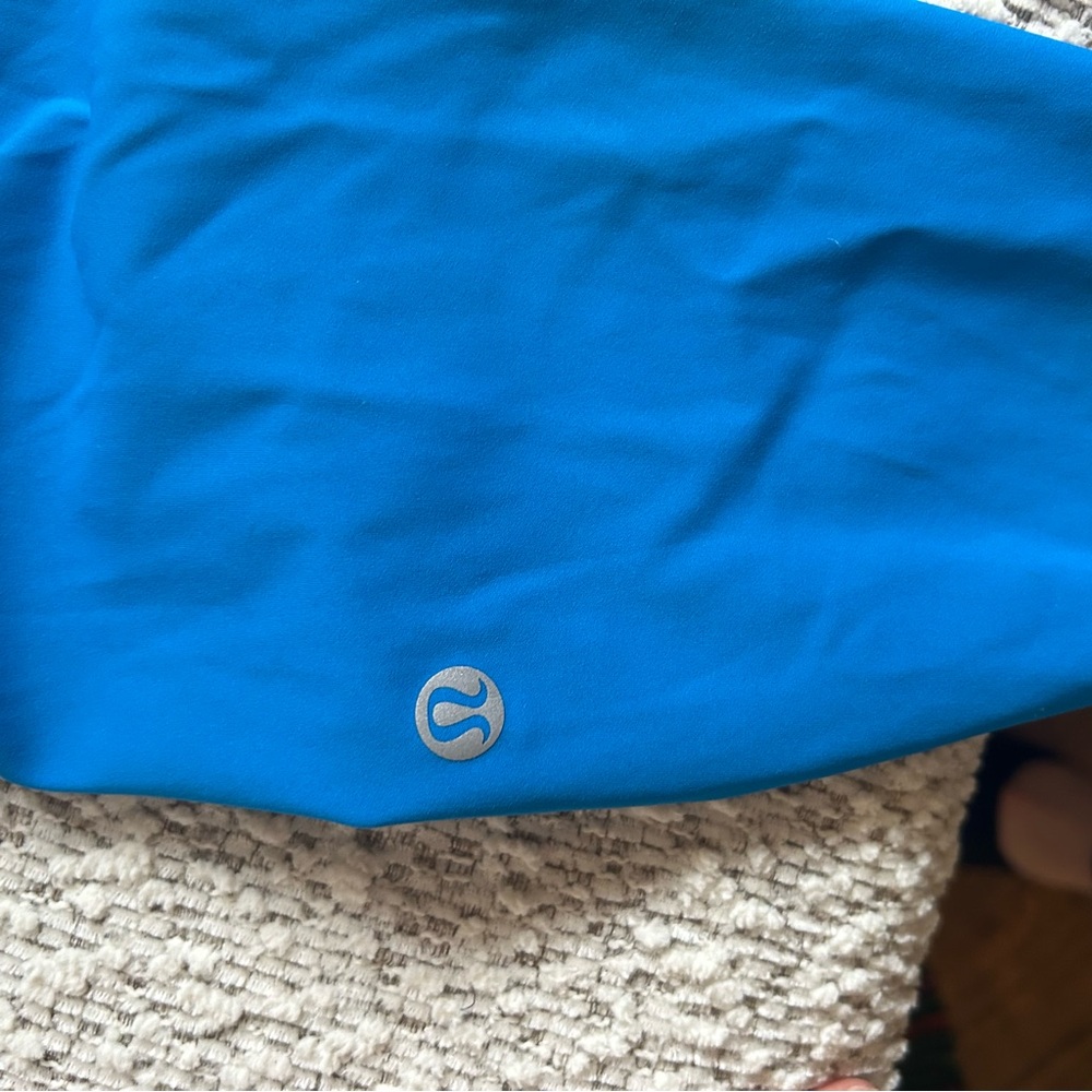 lululemon athletica Align high rise pants poolside pockets Blue Cropped Leggings - Picture 6 of 7